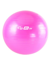 Мяч гимнастический, 85 см, розовый, в сумке