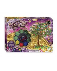 Набор для детского творчества Бисерное дерево `ДЕНЬГИ В ДОМ` (Денежное дерево)