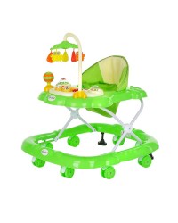 Ходунки Океан (8 колес,игрушки,муз) BAMBOLA Green/Зеленый