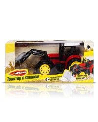 Фрикционная игрушка Handers `Трактор с плоским ковшом`