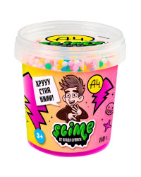 Лизун Slime Crunch-slime фиолетовый 110 г. Влад А4 SLM058
