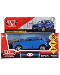 `Технопарк` Металлическая модель машины `Kia Sportage` 12см, открыв. двери, инерц., синий