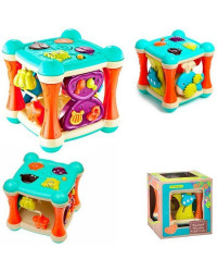 Развивающая многофункциональная игрушка `Логический куб`