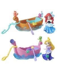 Набор для игры в воде: маленькая кукла Принцесса и лодка (в ассорт.)