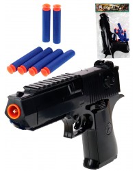Детское оружие`Пистолет с софт-патронами`(6 патронов в компл.,в пакете)
