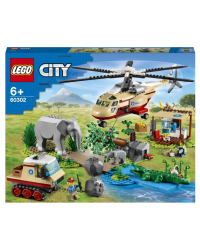 Конструктор LEGO CITY `Операция по спасению зверей`