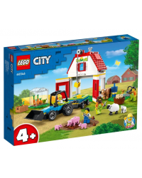 Конструктор LEGO CITY `Ферма и амбар с животными`