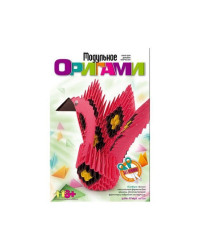 Модульное оригами `Царь-птица`