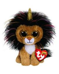 TY Мягкая игрушка BB Ramsey - лев с рогом 15 см
