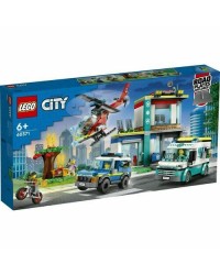 Конструктор LEGO CITY `Штаб аварийных транспортных средств`