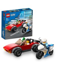 Конструктор LEGO CITY `Полицейская погоня на байке`