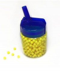 Пульки-шарики пластмассовые 1000 шт в банке