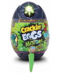 Игрушка мягконабивная динозавр 22 см«Crackin`Eggs» в яйце, со звук и свет эффект. Метеор