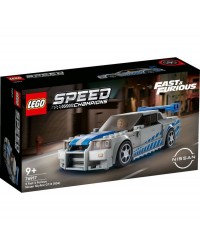 Конструктор LEGO Speed Champions `Двойной Форсаж: Nissan Skyline GT-R (R34)`
