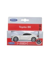 `Welly` Металлическая модель машины `Toyota 86`