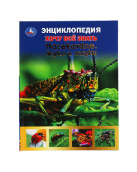 `Умка` Энциклопедия А5 `Насекомые, жуки и пауки. Хочу все знать`