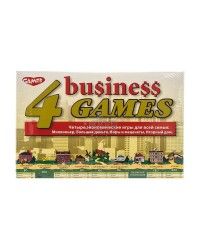 Детская настольная игра `Четыре экономические игры`