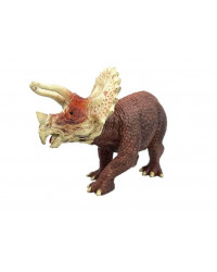 M5002 Фигурка Детское Время - Трицератопс (стоит, цвета: коричневый, белый), серия: Динозавры