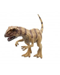 M5006 Фигурка Детское Время - Аллозавр (с подвижной челюстью, цвета: коричневый, бежевый), серия: Динозавры