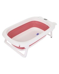 Детская ванна складная 81,5 см,встроен.термометр PITUSO Pink/Темно-розовый 81,5*46*22 см