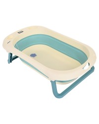 Детская ванна складная 81,5 см PITUSO встроенный термометр, Green/Бирюза 81,5*46*20 см
