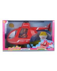 Набор с куклой DEFA Lucy `Полёт на вертолёте`