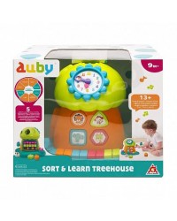 Auby (Ауби) Развивающая игрушка-сортер Домик на дереве, звук. Auby
