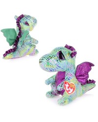 `TY` Мягкая игрушка BB СINDER - зеленый дракон