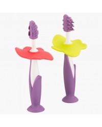 Набор: зубные щетки-массажеры для малышей (Цвет фиолетовый)