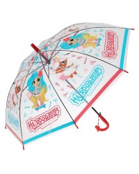 Зонт детский Hairdorable, прозрачный, полуавтомат