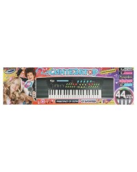 `Играем вместе` Пианино Электронный синтезатор 44 клавиши, микрофон, кор.