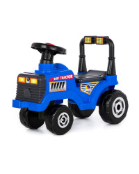 Каталка-трактор `Митя` (синяя)