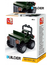 Конструктор Builder 38-0597B Джип в коробке