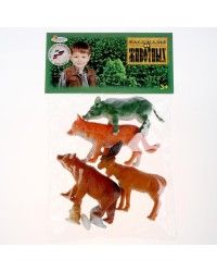 Набор игрушек из пластизоля «Лесные животные»