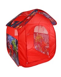 `Играем вместе` Палатка детская игровая Супергерои (Халк, Капитан Америка), в сумке