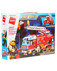 Конструктор QMAN `Пожарные службы: Пожарная машина` (367 дет.)