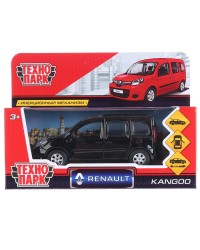 `Технопарк` Машина металл `Renault Kangoo`, инерц., черный, в/к