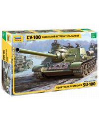Сборная модель - Советский истребитель танков СУ-100
