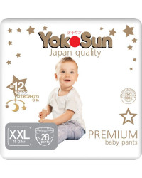 YokoSun Premium Подгузники-трусики XXL 15-23 кг №28