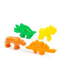 Формочки (тигр + мамонт + динозавр №1 + динозавр №2)