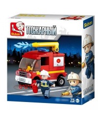 Конструктор Пожарные 38-0622C в коробке