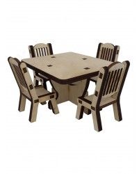 Набор мебели `Стол+4 стула`