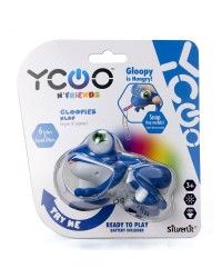 Интерактивная игрушка лягушка `Глупи` синяя.
