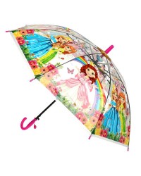 Зонт детский, принцессы, прозрачный, полуавтомат.