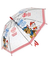 Зонт детский Щенячий Патруль r-50см, прозрачный, полуавтомат