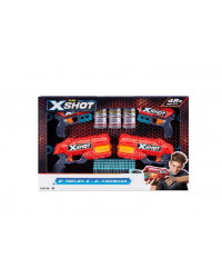 Игровой набор для стрельбы ZURU X-Shot «Комбо 2 – Ексель – Рефлекс, 2 – Ексель - Кикбек»