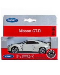 `Welly` Металлическая модель машины ` Nissan GT-R`