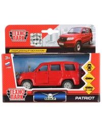 `Технопарк` Металлическая модель машины `УАЗ Patriot`, красный