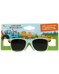 `Играем вместе` Детские солнцезащитные очки `Синий трактор` голубые
