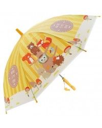 Зонт детский Лесная семейка, полуавтомат
